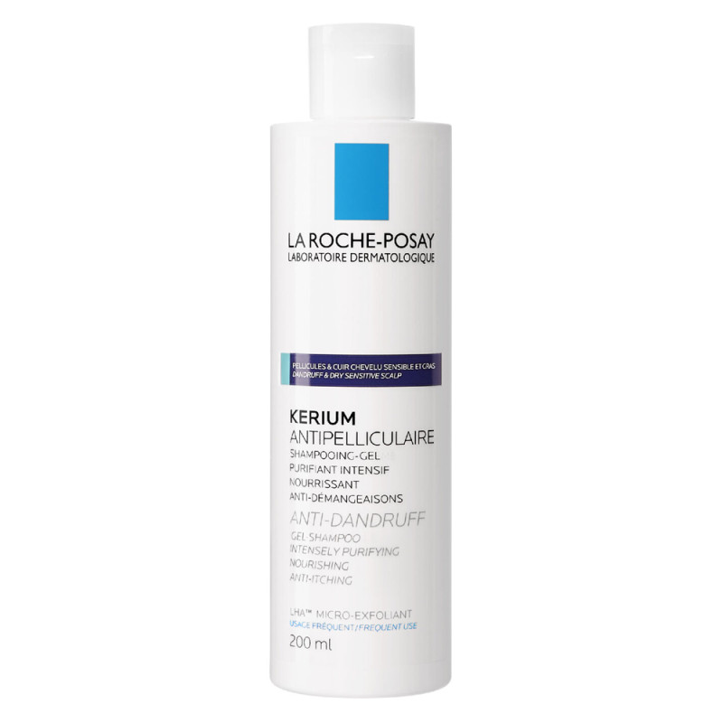 La Roche-Posay Kerium Antipelliculaire shampooing-gel 200ml
