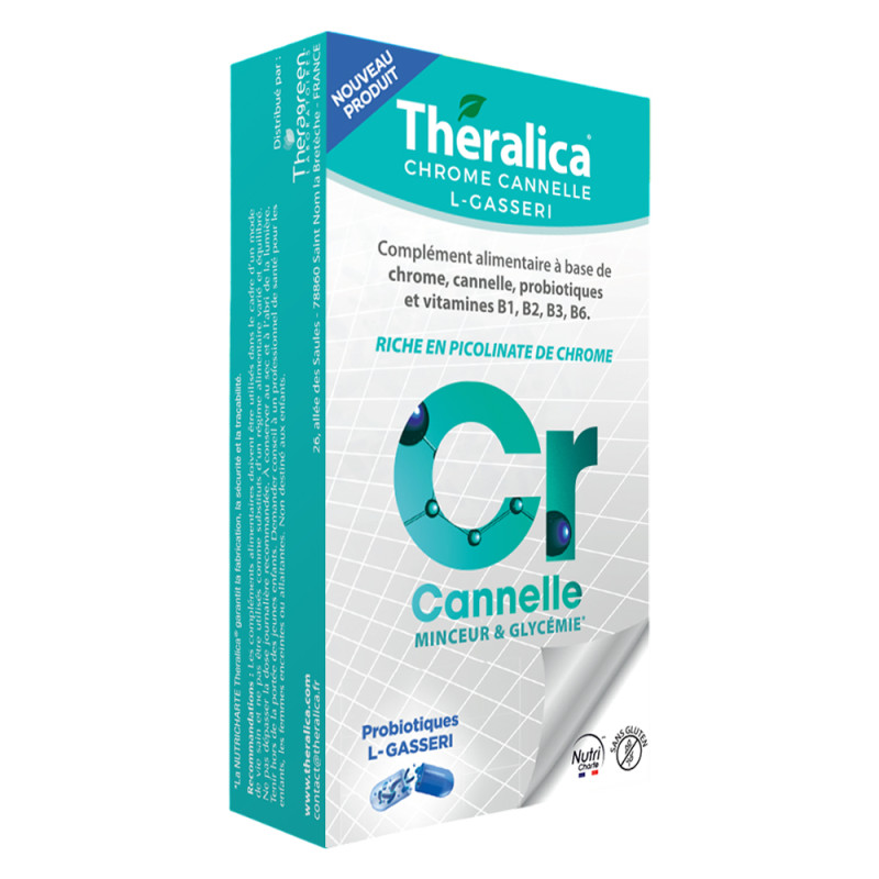Théralica Chrome Cannelle 30 gélules