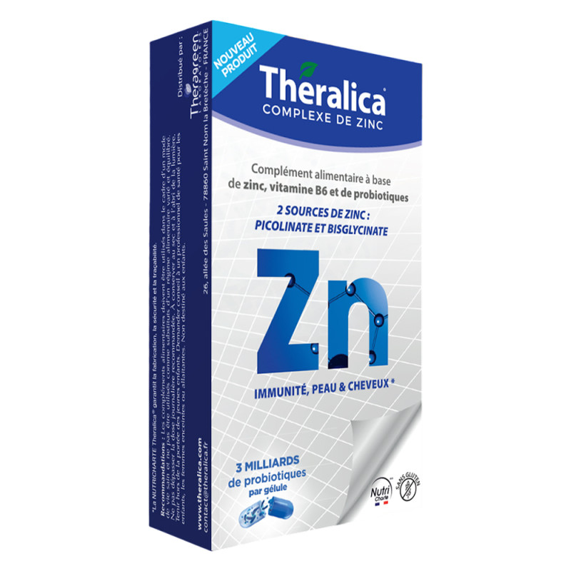 Théralica Complexe Zinc 30 gélules