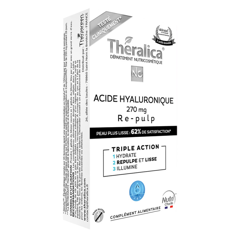 Théralica Acide hyaluronique 270mg Re-pulp 30 gélules