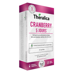 Théralica Cranberry 5 jours 15 gélules végétales