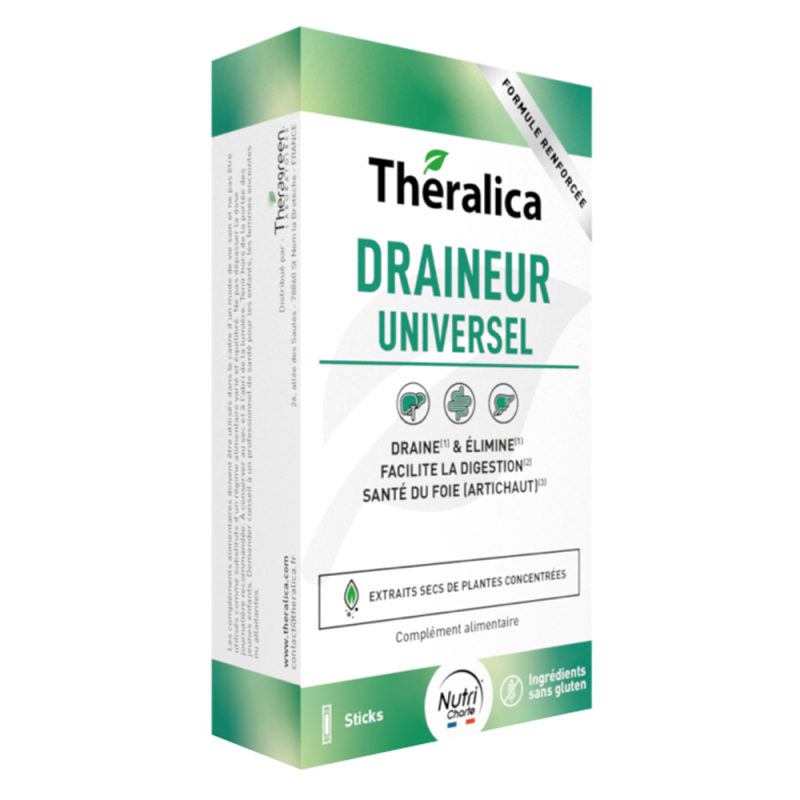 Théralica Draineur Universel 15 sticks