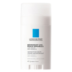 La Roche-Posay Déodorant 24H Stick Peaux sensibles 40gr
