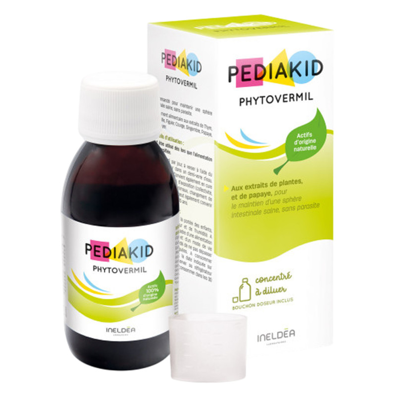Pediakid Phytovermil Goût fruits rouges 125ml