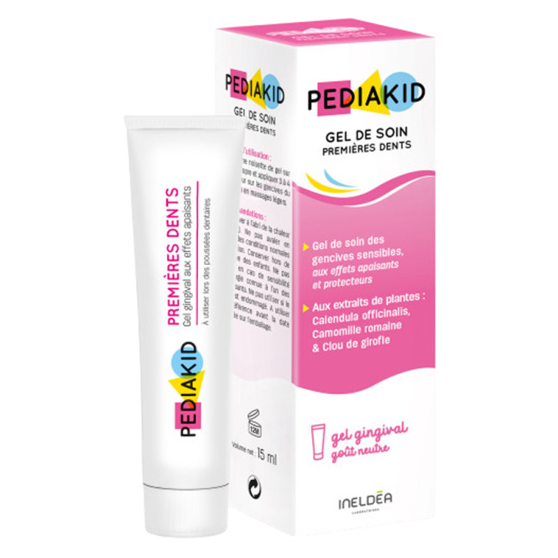 Pediakid Gel de Soin premières dents 15ml