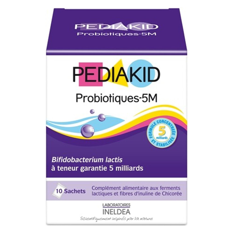 Pediakid Probiotiques 5M 10 sachets
