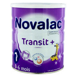 Novalac Transit + Lait pour nourrissons 0 à 6 mois 800gr