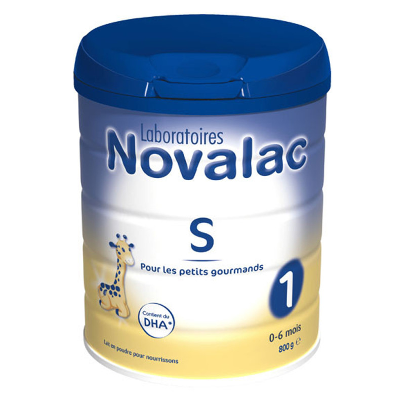 Novalac S Lait 1er âge 0-6 mois 800gr
