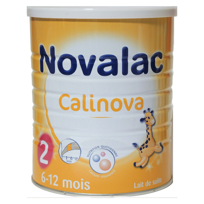 Novalac Calinova Lait 2ème âge 6-12 mois 800gr