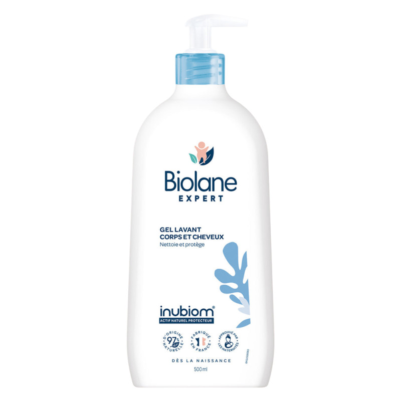 Biolane Expert Gel lavant corps & cheveux 500ml