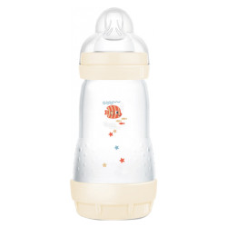 MAM Easy Start Biberon anti-colique 2 mois+ coton tétine débit 2 - 260ml