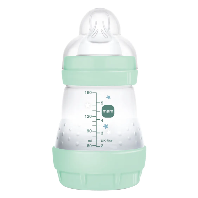 MAM Easy Start Biberon anti-colique 0 mois+ débit 1 aqua 160ml