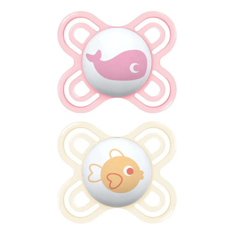 MAM Naissance Perfect 2 sucettes assorties 0-2 mois