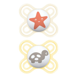 MAM Naissance Perfect 2 sucettes assorties 0-2 mois