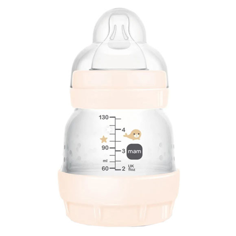 MAM Easy Start Nature Biberon débit 0 mois 0 coton 130ml