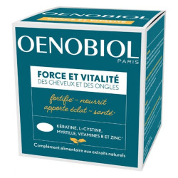 Oenobiol Force et Vitalité Cheveux et ongles 3x60 capsules