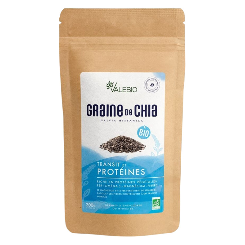 Valebio Graines de Chia bio 200gr