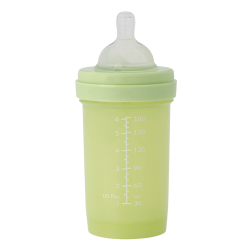 Twistshake Biberon anti-colique 0 mois+ vert cactus 180ml