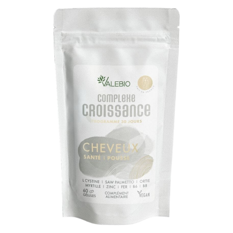 Valebio Complexe Croissance Cheveux 60 gélules