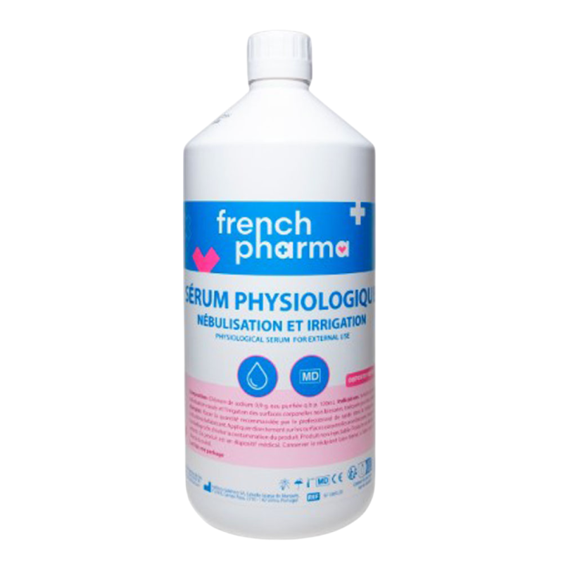 French Pharma Sérum Physiologique 1L