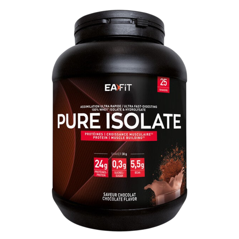 Eafit Pure Isolate saveur chocolat 750gr