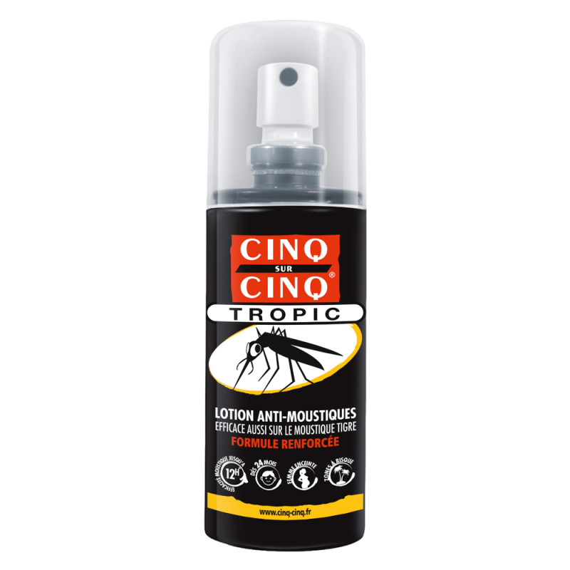 Cinq sur Cinq Tropic Lotion anti-moustiques 75ml