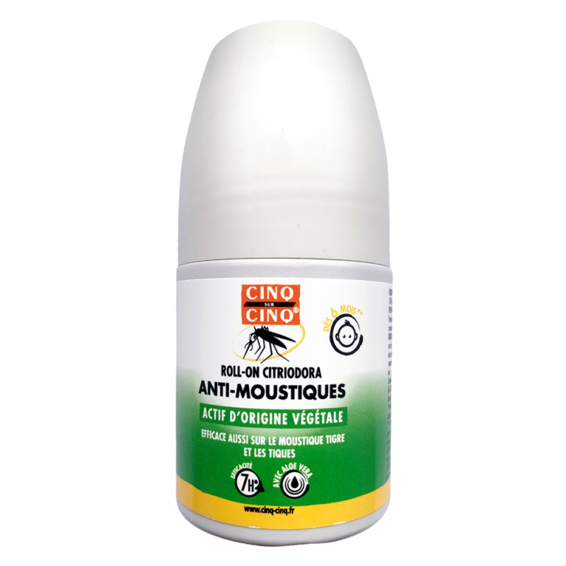 Cinq sur Cinq Roll-on Citriodora anti-moustiques 50ml