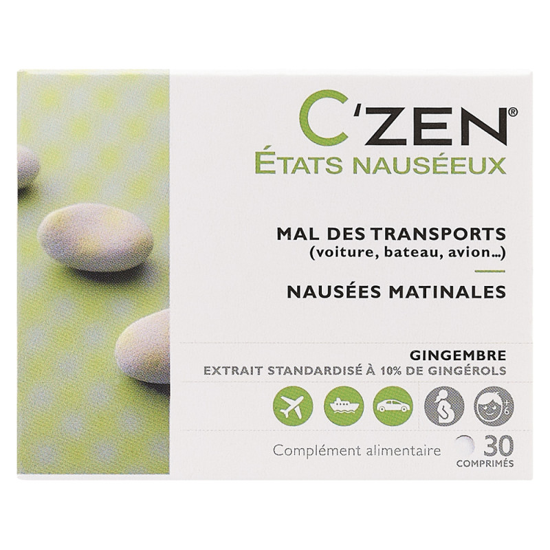Bausch & Lomb C'Zen États Nauséeux 30 comprimés