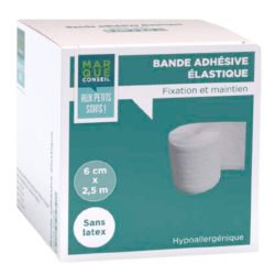 Marque Conseil Bande Adhésive élastique 8cmx2,5m