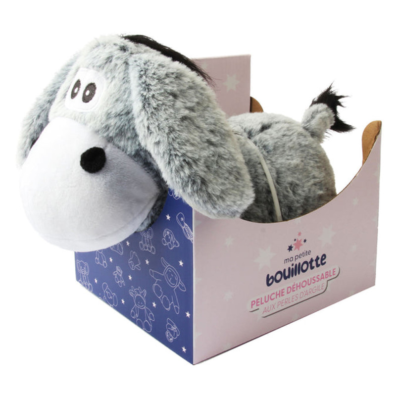 Ma Petite Bouillotte Peluche Âne