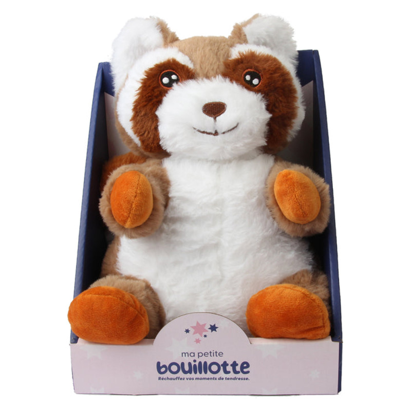 Ma Petite Bouillotte Peluche Raton-Laveur