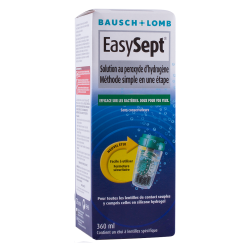 Bausch & Lomb EasySept Solution au peroxyde d'hydrogène 360ml