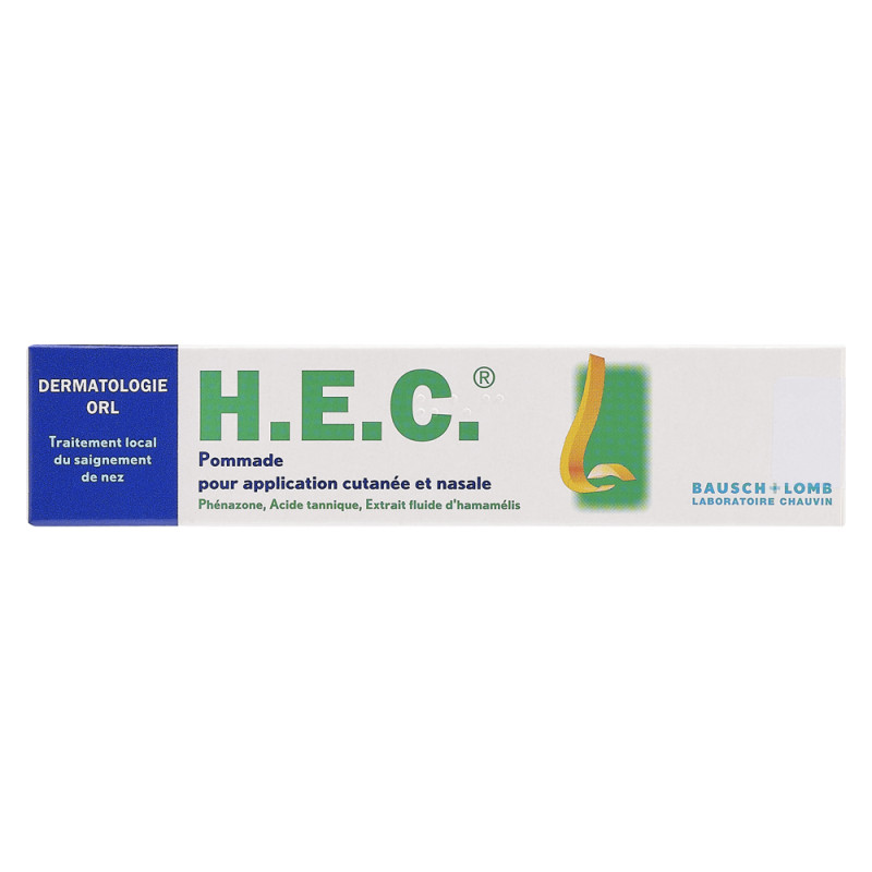 Bausch & Lomb H.E.C. Pommade pour application cutanée et nasale 25gr