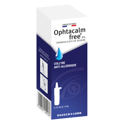 Ophtacalmfree 2% collyre anti-allergique 10ml