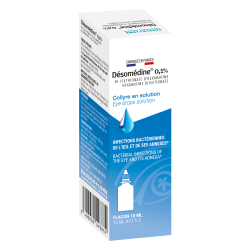 Désomédine 0,1% collyre en solution 10ml