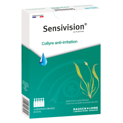 Sensivision au plantain collyre anti-irritation 10 unidoses x 0,4ml