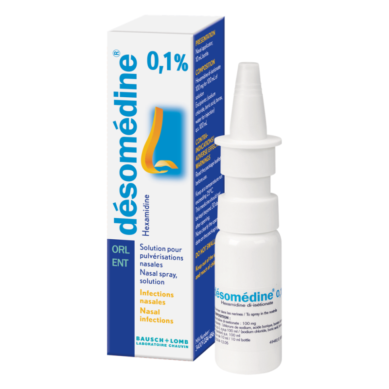 Désomédine 0,1% spray nasal 10ml