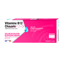 Baush & Lomb Vitamine B12 Chauvin collyre en solution 10 unidoses