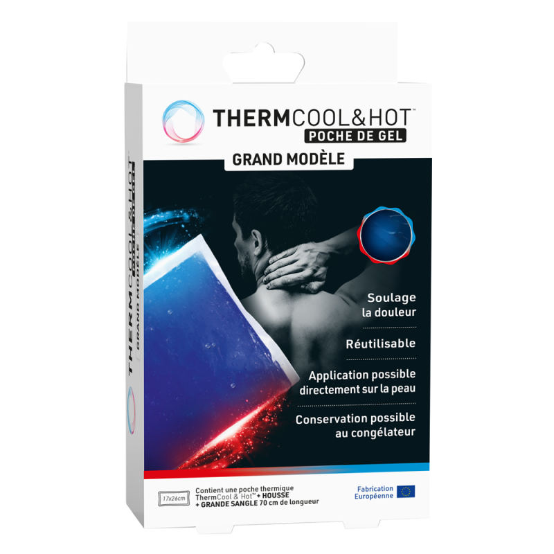 Bausch & Lomb ThermCool&Hot Poche de gel Grand modèle 17x26cm