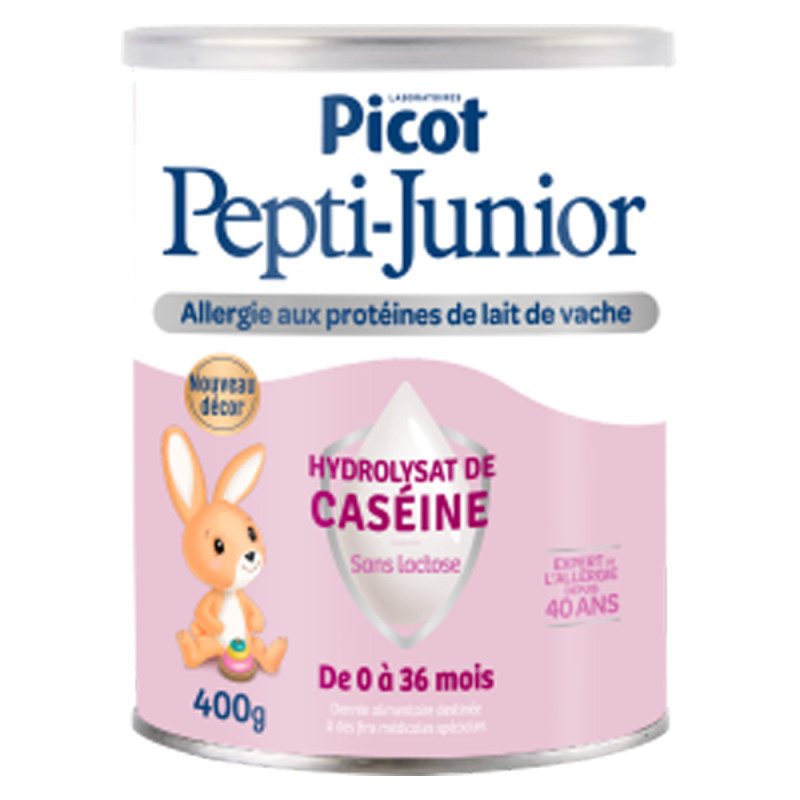 Picot Pepti-Junior Hydrolysat de Caséine Lait 0-36 mois 400gr