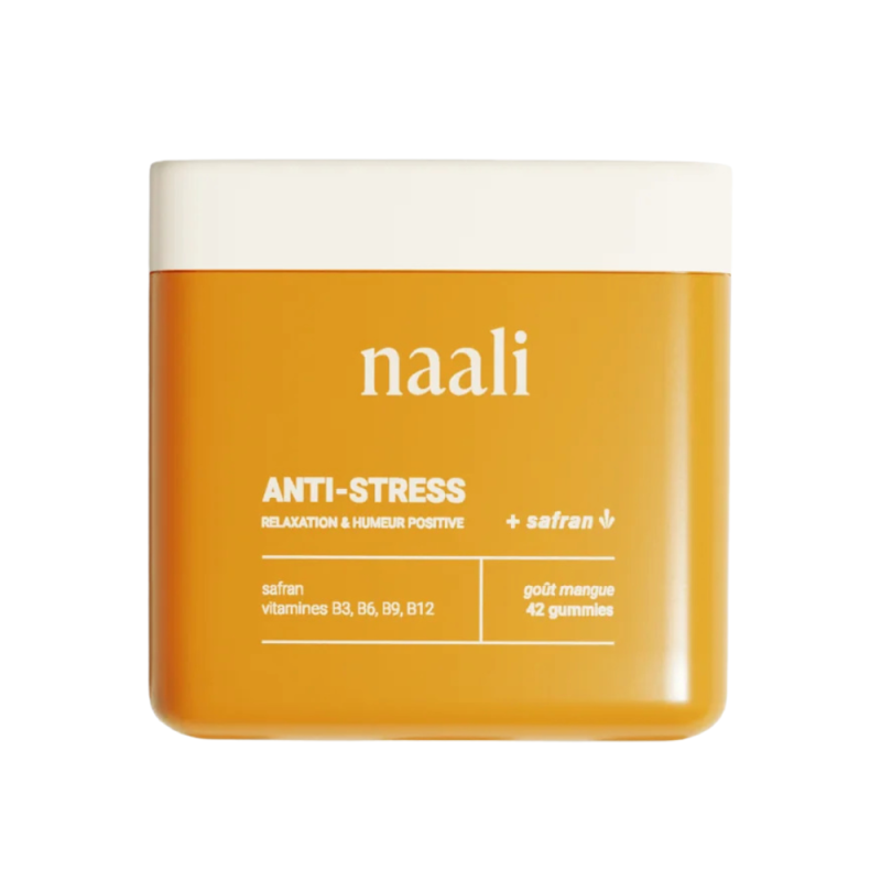 Naali Anti-Stress Au safran sans sucre 42 gommes