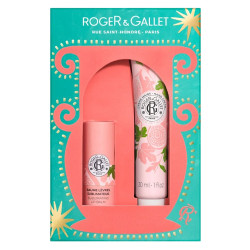 Roger & Gallet Coffret Fleur de Figuier Baume lèvres et Crème mains 30ml
