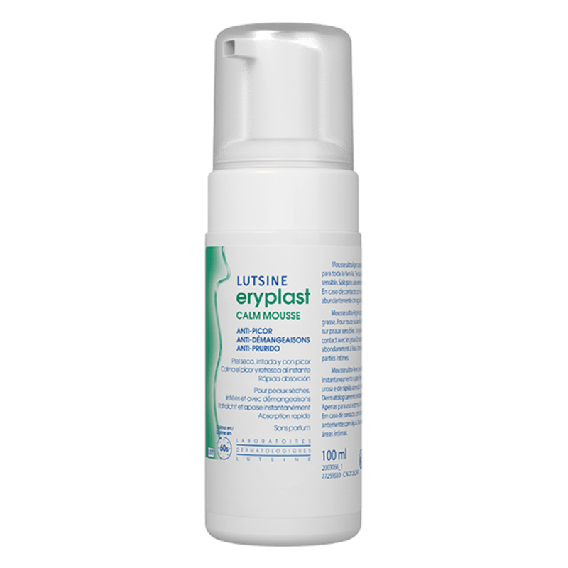 Lutsine Eryplast Calm Mousse anti-démangeaisons 100ml