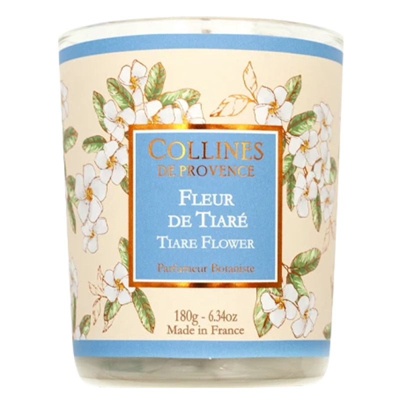 Collines de Provence Bougie parfumée Fleur de Tiaré 180gr