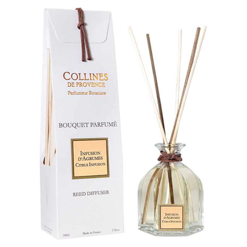 Collines de Provence Bouquet parfumé Infusion d’Agrumes 100ml