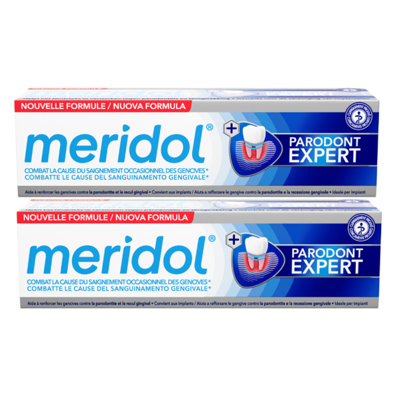 Meridol Parodont Expert Dentifrice lot de 2x75ml