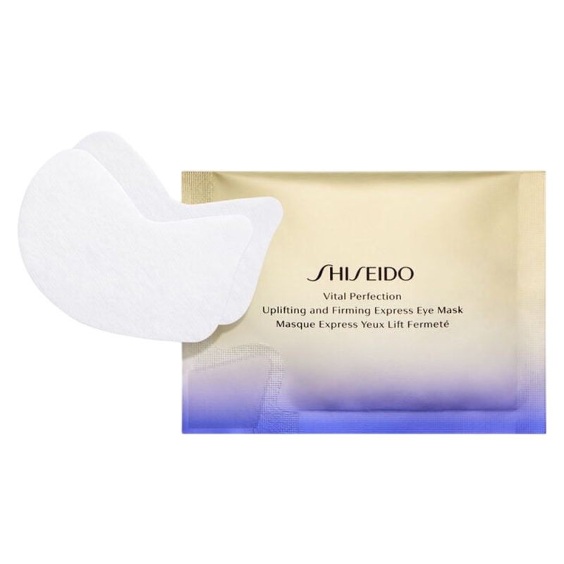 Shiseido Vital Perfection Masque express yeux lift fermeté 12 paquets