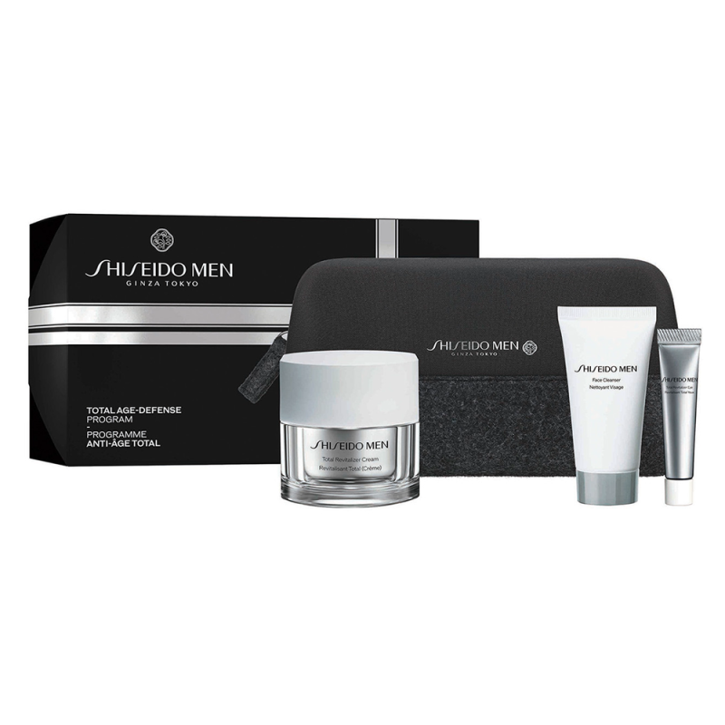 Shiseido Trousse Men Programme anti-âge total