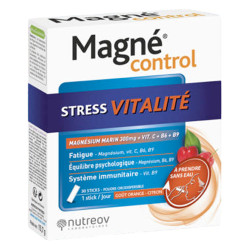 Nutreov Magné Control Stress Vitalité 30 sticks