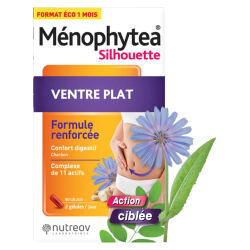 Nutreov Ménophytea Silhouette ventre plat 60 gélules